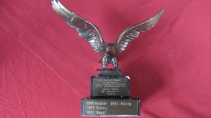 Unser Vereinswettbewerb Wanderpokal für,, Alte Herren,, ab 50 Jahre letztmal ausgeflogen 1993